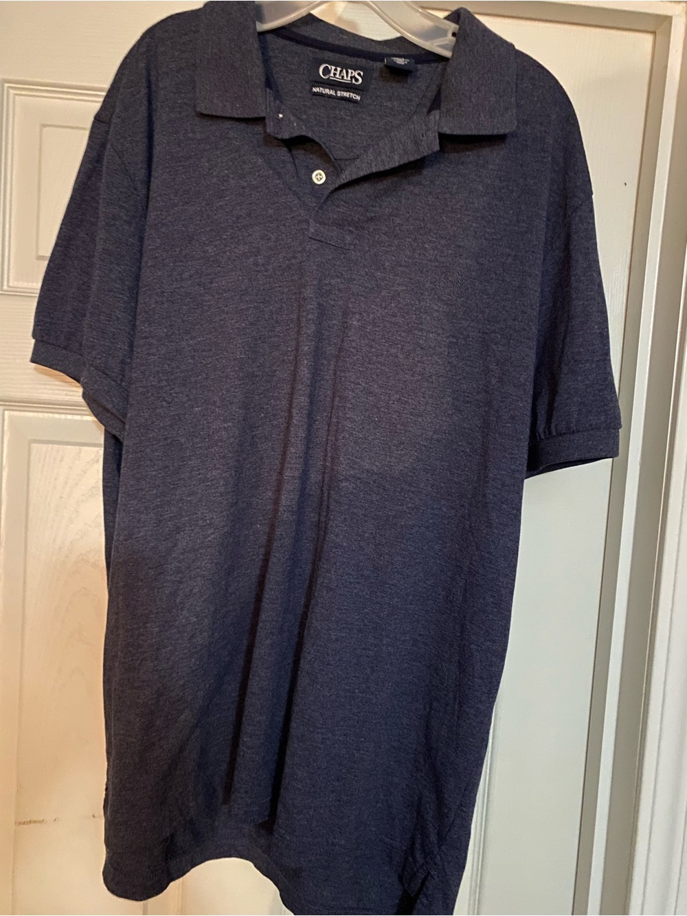 Chaps Men's Dark Navy Heather Polo